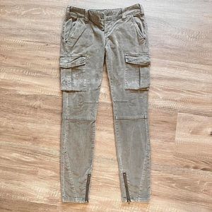 Free People cargo corduroy pants